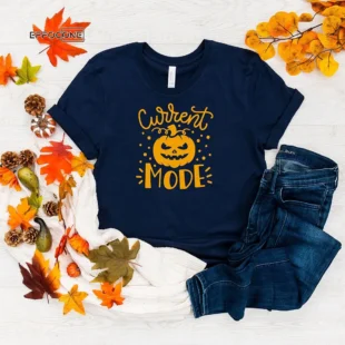 Current Mode Pumpkin Cheers Witches T-Shirt