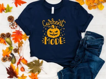 Current Mode Pumpkin Cheers Witches T-Shirt