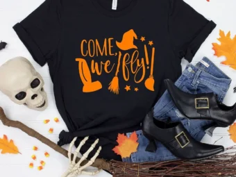 Come We Fly Shirt Halloween 2021 T-Shirt