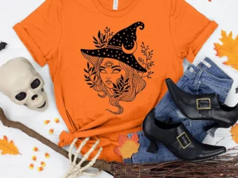 Witch Please Skeleton Halloween T-shirt
