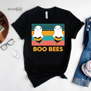 Boo Bees Funny Halloween T-Shirt