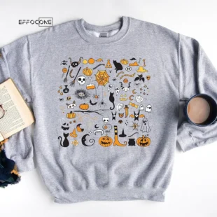 Halloween Little Things Doodles T-shirt