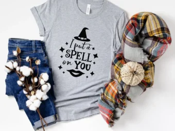 I Put Spell On You Halloween T-shirt