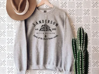 Black Flame Candle Sanderson Witch Museum T-shirt