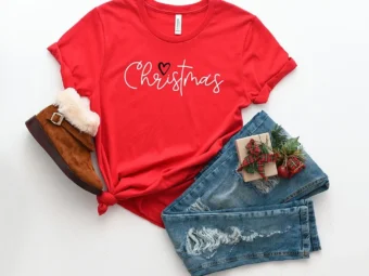 Christmas Cross Holiday T-Shirt