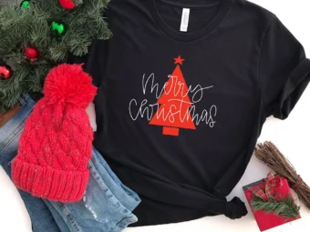 Christmas Tree Merry T-shirt