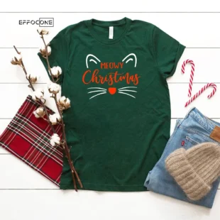 Meowy Christmas T-Shirt