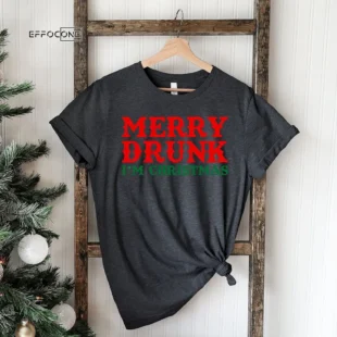 Merry Drunk I'm Christmas T-Shirt