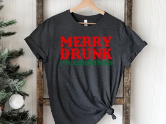 Merry Drunk I'm Christmas T-Shirt