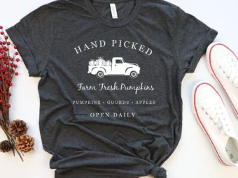 Hand Picked Farm Fresh Pumpkins T-Shirt