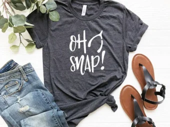 Oh Snap Thanksgiving Turkey T-Shirt
