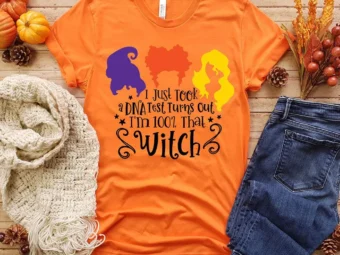 DNA Test 100% That Witch Hocus pocus T-shirt