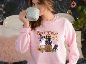 Boo Ya'll Hocus pocus Halloween T-shirt