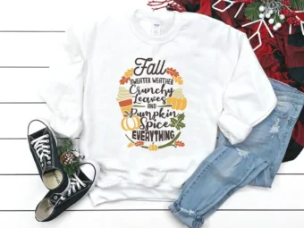 Fall Weather Thankful T-shirt