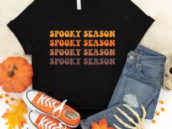 Spooky Season Fall Halloween T-Shirt
