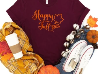 Happy Fall Yall Thanksgiving T-Shirt
