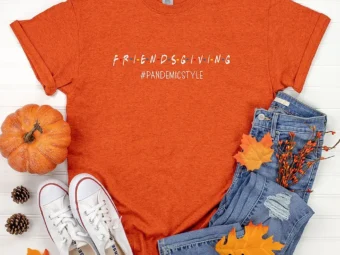 Pandemicstyle Thanksgiving T-Shirt