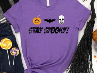 Stay Spooky, Halloween Pumpkin T-Shirt