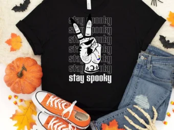 Spooky Rainbow Halloween T-Shirt