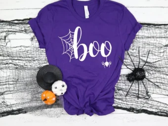 Boo Halloween Witch T-Shirt