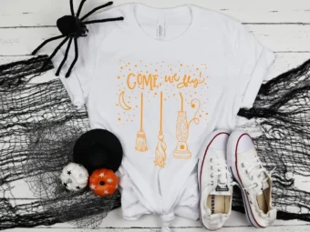 Come We Fly Funny Halloween T-Shirt
