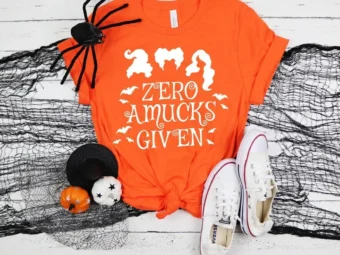 Zero Amucks Given Funny Halloween T-Shirt