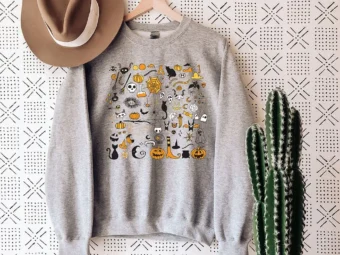 Halloween Little Things Doodles T-shirt