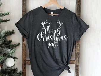 Merry Christmas Y'all Family T-shirt