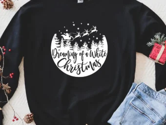 Dreaming Of A White Christmas T-Shirt