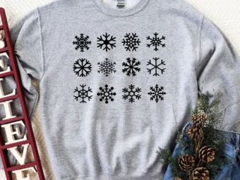 Snowflake Winter Christmas T-shirt