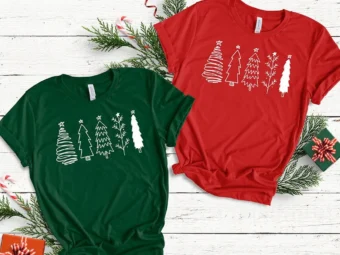 Christmas Tree Holiday T-shirt