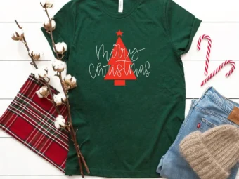 Christmas Tree Merry T-shirt