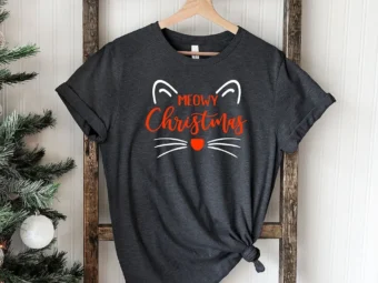 Meowy Christmas T-Shirt