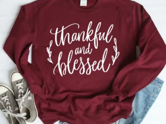Thankful and blessed T-shirt