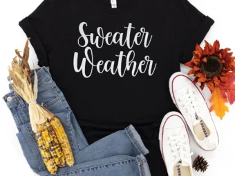 Sweater Weather Thanksgiving T-Shirt