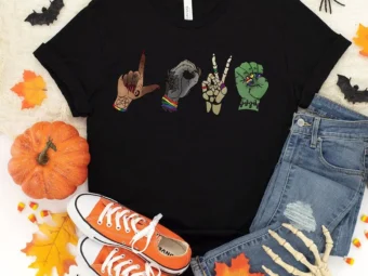 Halloween Monster Love T-Shirt