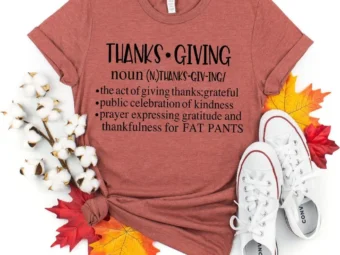 Thankful Grateful Blessed Thanksgiving Noun Buffalo T-Shirt