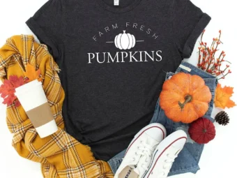 Farm Fresh Pumpkins Thanksgiving T-Shirt