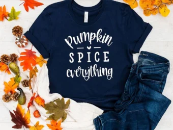Pumpkin Spice Everything Thanksgiving T-Shirt