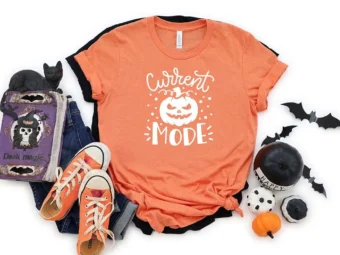 Current Mode Pumpkin Cheers Witches T-Shirt