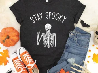 Stay Spooky Halloween Pumpkin T-Shirt