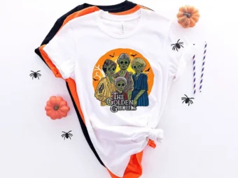 The Golden Ghouls Horror Movie T-Shirt