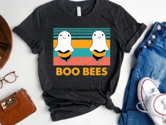 Boo Bees Funny Halloween T-Shirt