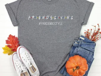 Pandemicstyle Thanksgiving T-Shirt