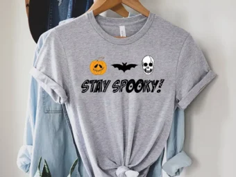 Stay Spooky, Halloween Pumpkin T-Shirt