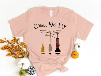 Come We Fly Halloween Sanderson Sisters Hocus T-shirt