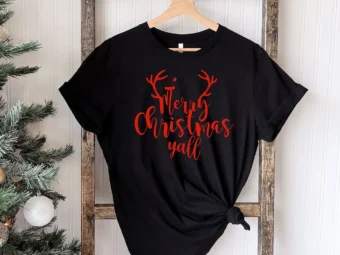 Merry Christmas Y'all Family T-shirt