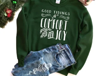 Good Tidings Of Comfort And Joy Christmas T-shirt