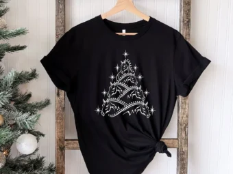 Horse Christmas Tree T-Shirt