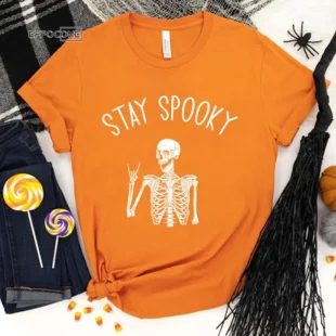 Stay Spooky Halloween Pumpkin T-Shirt